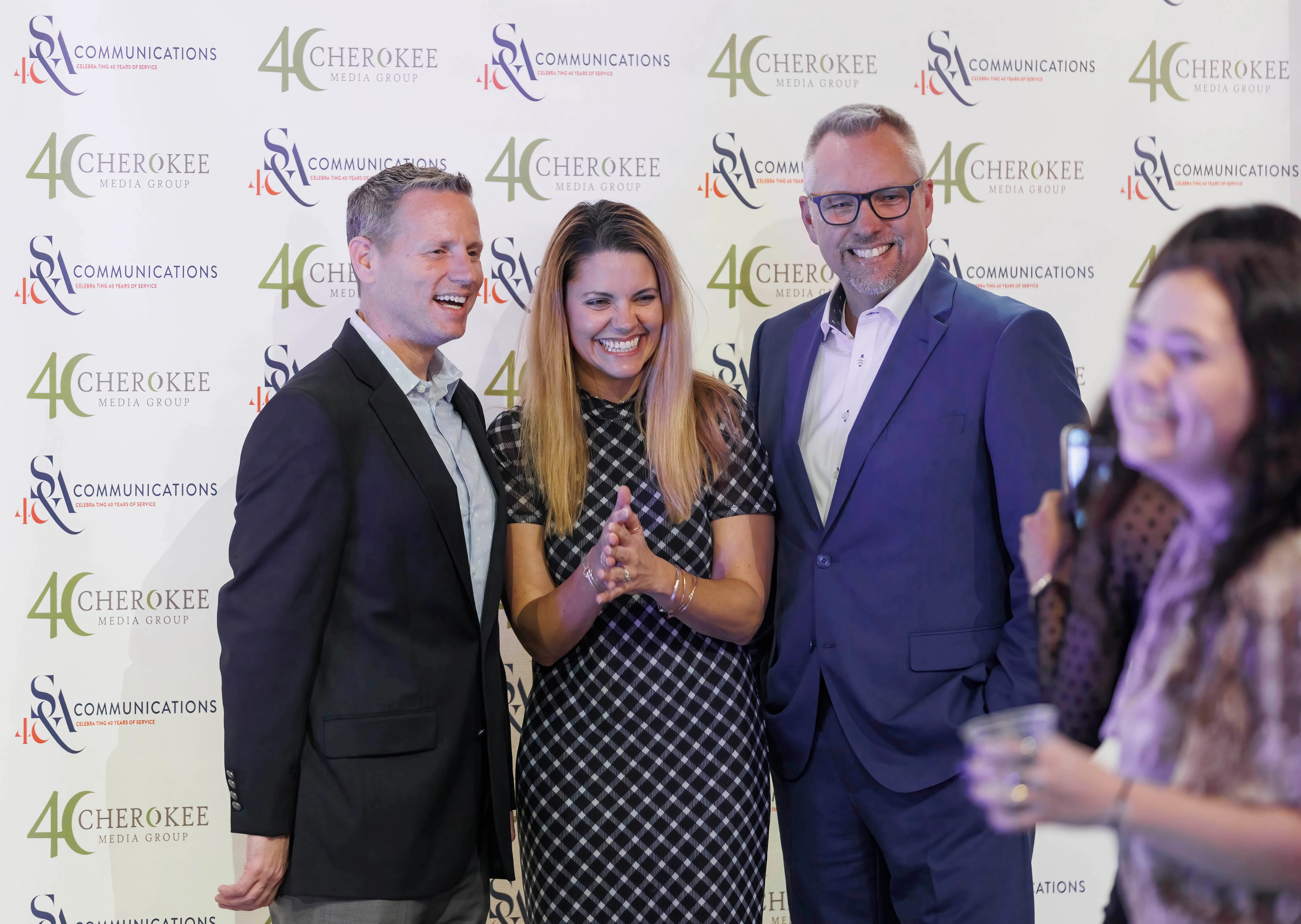 Chuck Norman of S&A Communications in Cherokee